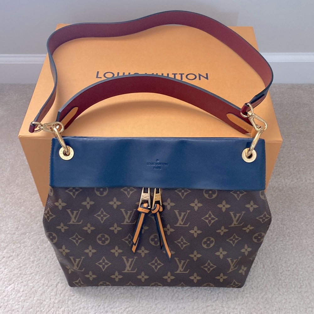 Louis Vuitton monogram Tuileries besace marine bordeaux, New